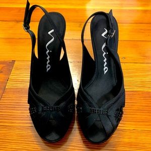 Nina black heels 🖤